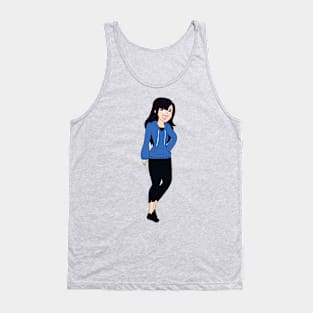 The Sassy Girls-Cute Sassy Girl Stylish For Kids & Teens Tank Top